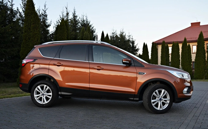 Ford Kuga cena 73900 przebieg: 86000, rok produkcji 2017 z Chodzież małe 781